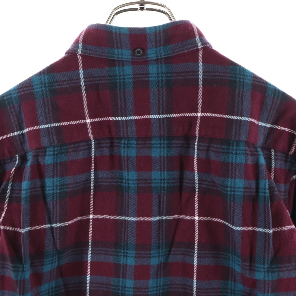 SUPREME(シュプリーム) 16AW Tartan Plaid Flannel Shirt タータンプレイド フランネルチェック長袖シャツ ボルドー