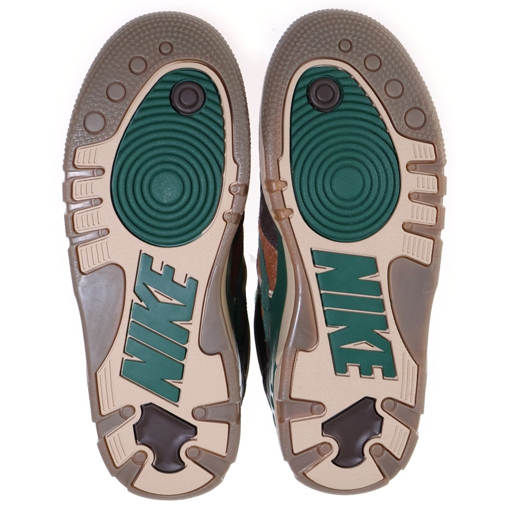NIKE(ナイキ) ×NIGO AIR FORCE LOW SP ニゴ エアフォース 3 ローカットスニーカー ブラウン/グリーン US8/26cm HQ0260-201