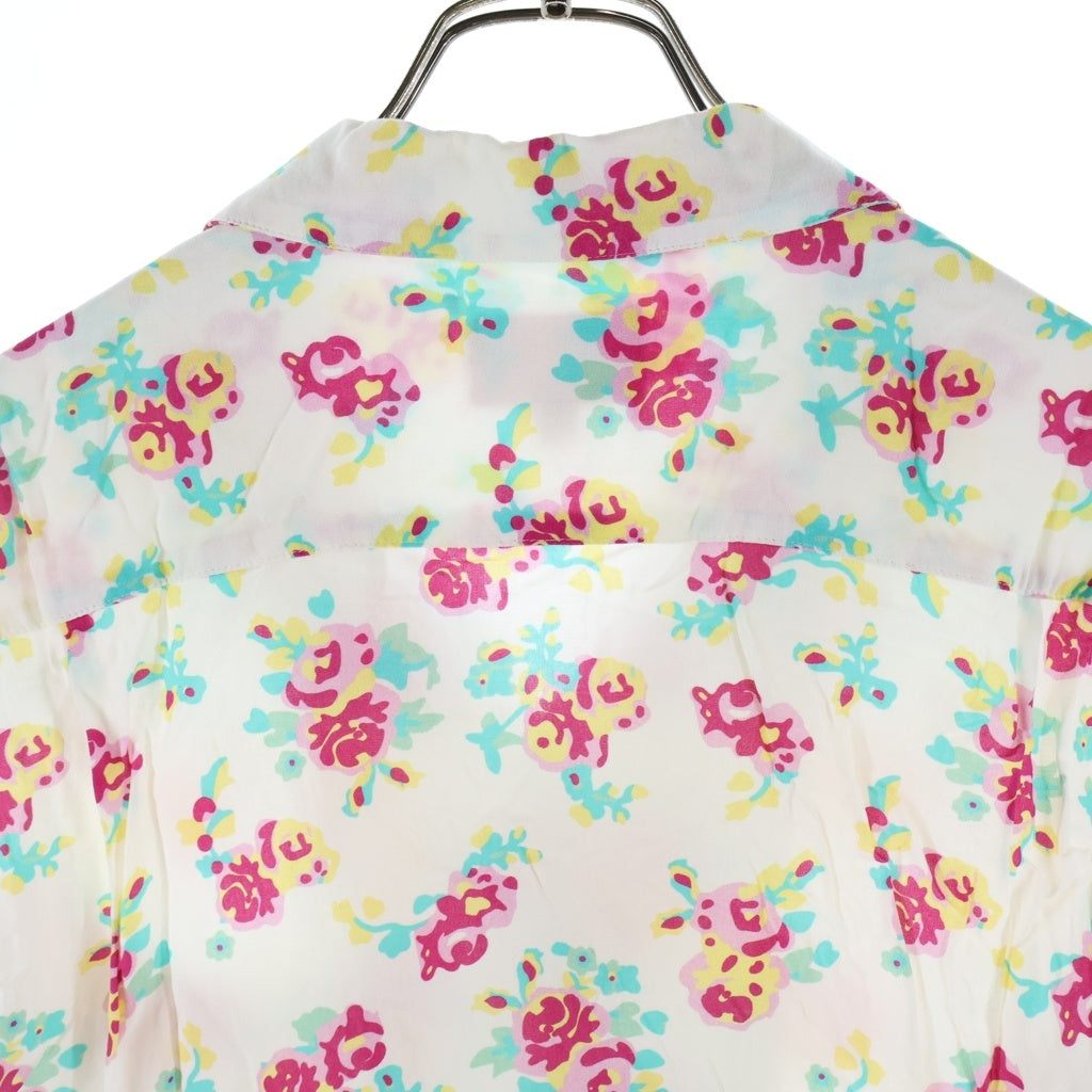 SUPREME(シュプリーム) 20SS Floral Rayon S/S Shirt フローラル レーヨン 半袖 オープンカラーシャツ ホワイト