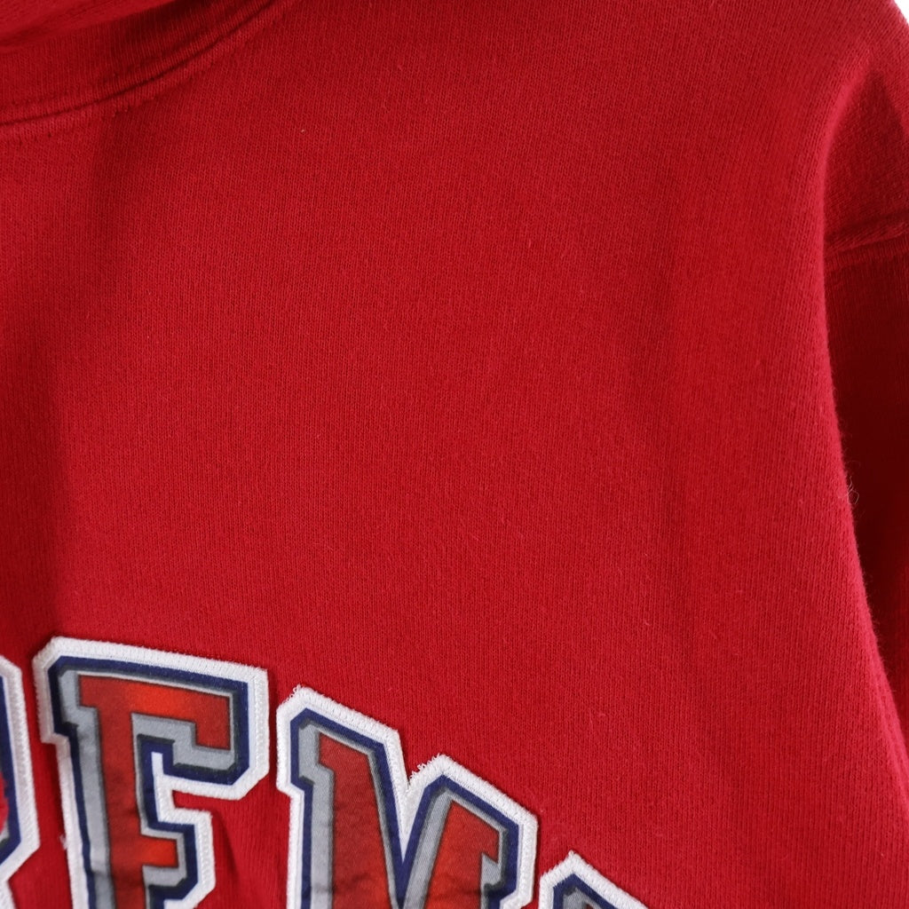 SUPREME(シュプリーム) 15SS Chrome Arc Hooded Sweatshirt クローム アーチロゴ プルオーバースウェットパーカー フーディー レッド