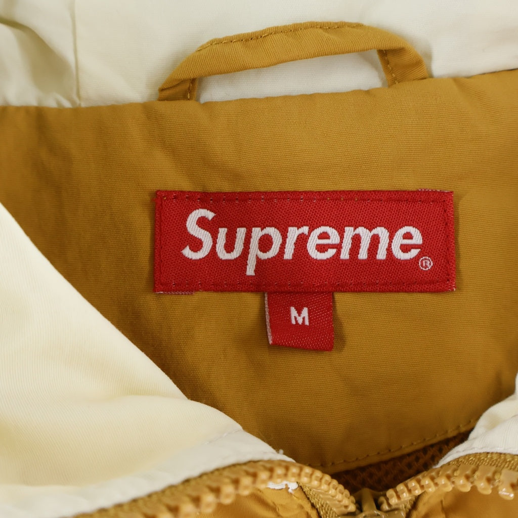 SUPREME(シュプリーム) 18AW 2-Tone Zip Up Jacket ナイロン 2トーン フーデッドジップアップジャケット ブラウン