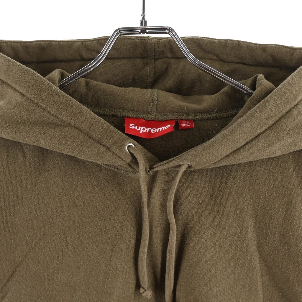 SUPREME(シュプリーム) 24AW Collegiate Sleeve Hooded Sweatshirt コレクティブスリーブ フーデッドスウェットシャツ プルオーバーパーカー ブラウン