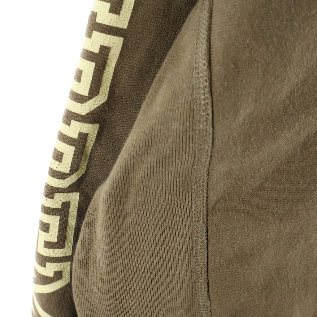 SUPREME(シュプリーム) 24AW Collegiate Sleeve Hooded Sweatshirt コレクティブスリーブ フーデッドスウェットシャツ プルオーバーパーカー ブラウン
