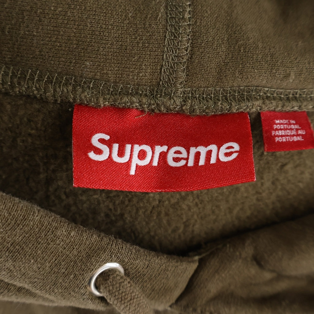 SUPREME(シュプリーム) 24AW Collegiate Sleeve Hooded Sweatshirt コレクティブスリーブ フーデッドスウェットシャツ プルオーバーパーカー ブラウン