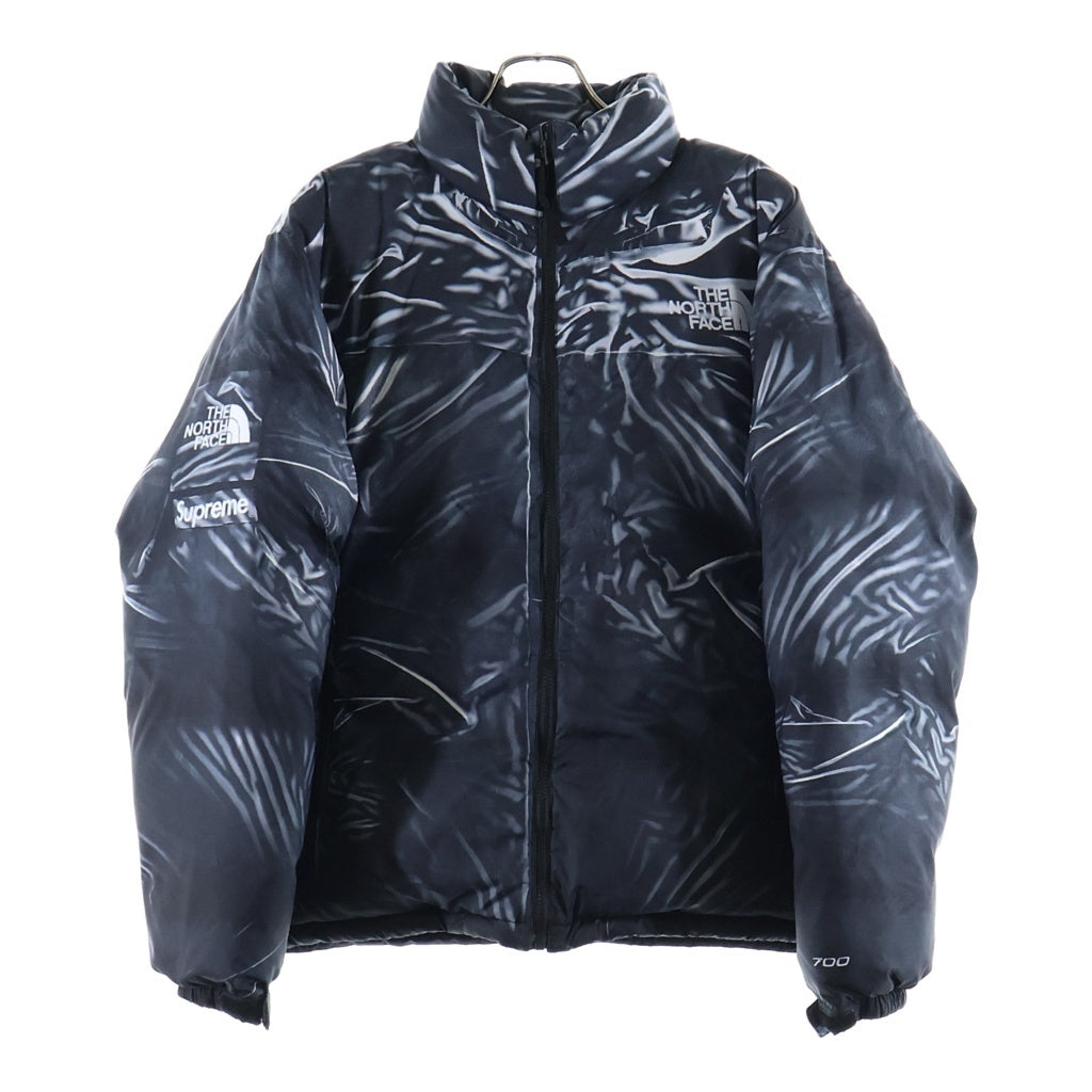 SUPREME(シュプリーム) 23SS ×THE NORTH FACE Trompe Loeil Printed Nuptse Jacket ザノースフェイス トロンプ ルイユ プリンテッド ヌプシ ダウンジャケット ブラック ND02300I