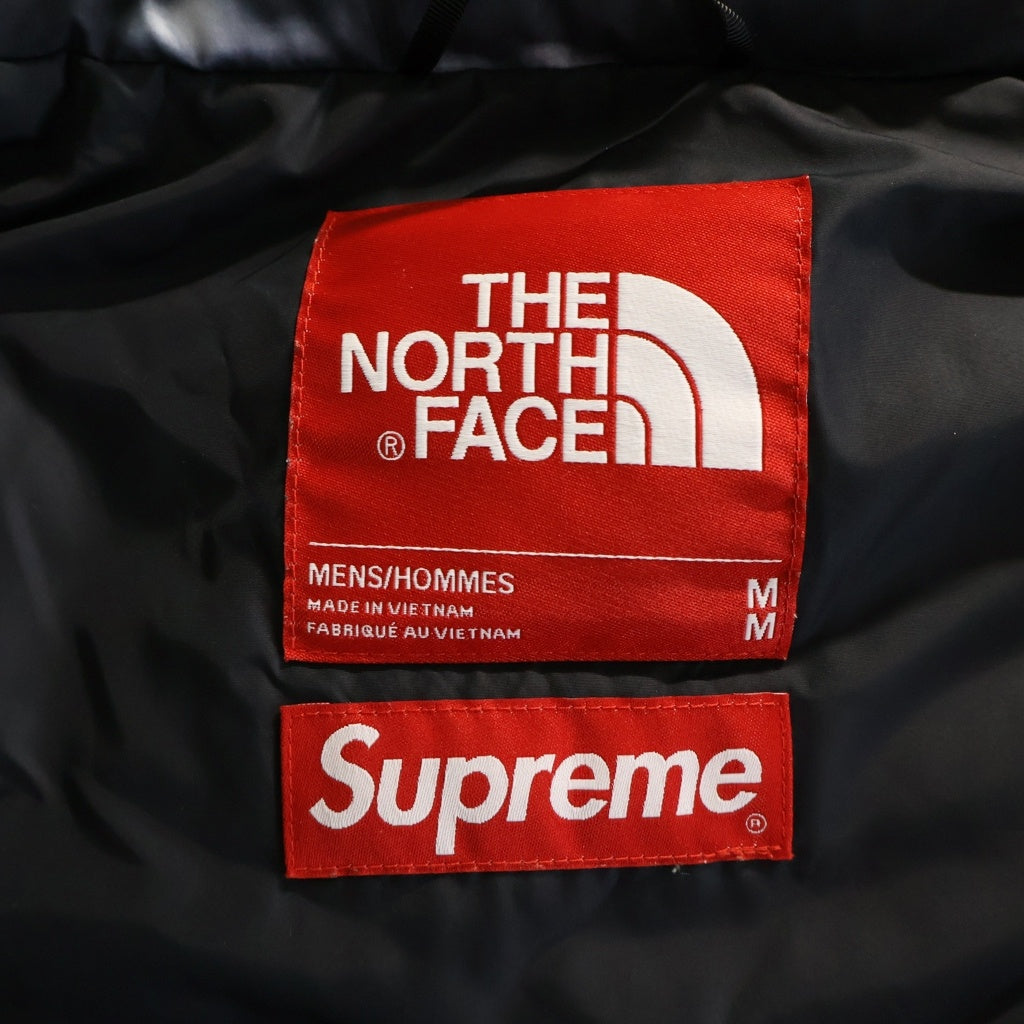 SUPREME(シュプリーム) 23SS ×THE NORTH FACE Trompe Loeil Printed Nuptse Jacket ザノースフェイス トロンプ ルイユ プリンテッド ヌプシ ダウンジャケット ブラック ND02300I