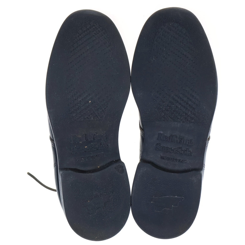 RED WING(レッド ウイング) SUPERSOLE 6 CLASSIC MOC スーパーソール クラシック モック レザー 7ホール 羽タグ ミッドカットブーツ ブラック 8133
