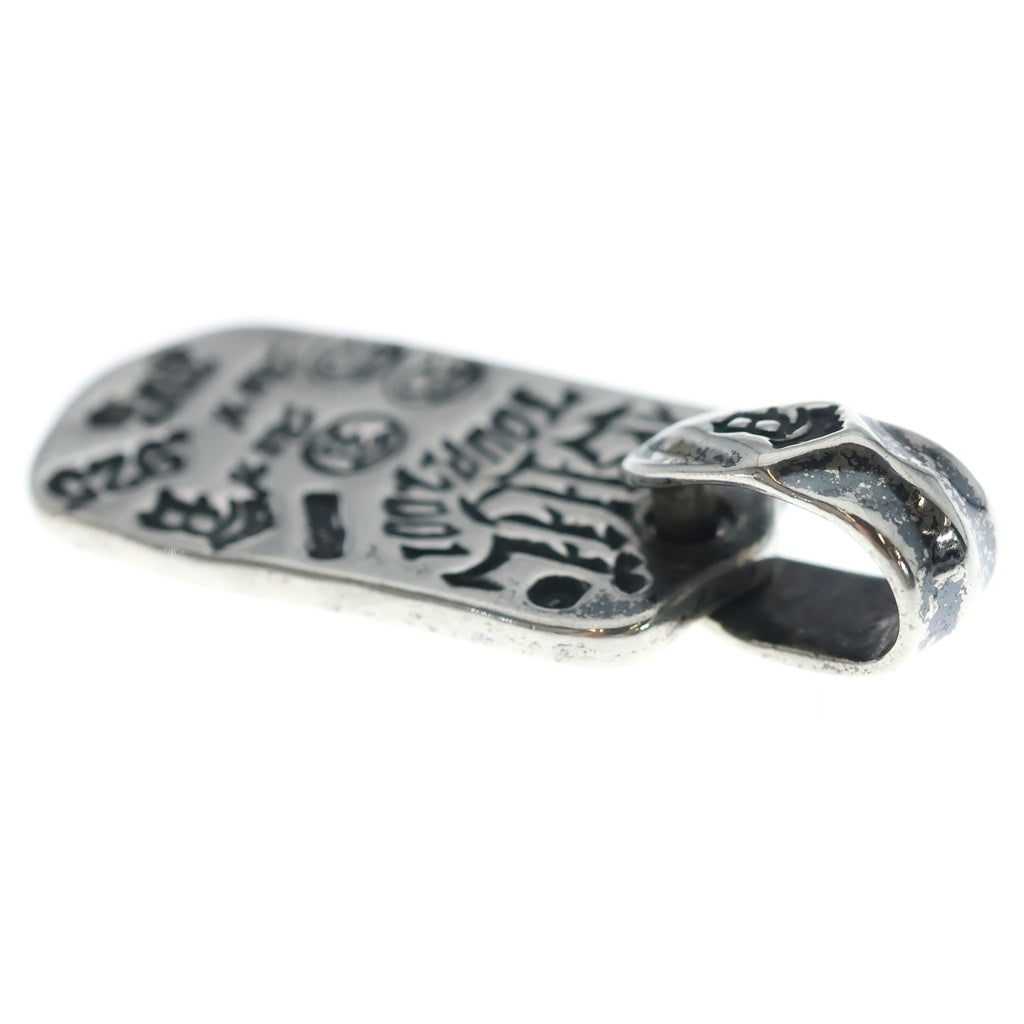 Bill Wall Leather/BWL(ビルウォールレザー) JAPAN TOUR LIMITED DOG TAG ジャパンツアー2001 リミテッド ドッグタグ ペンダントトップ シルバー