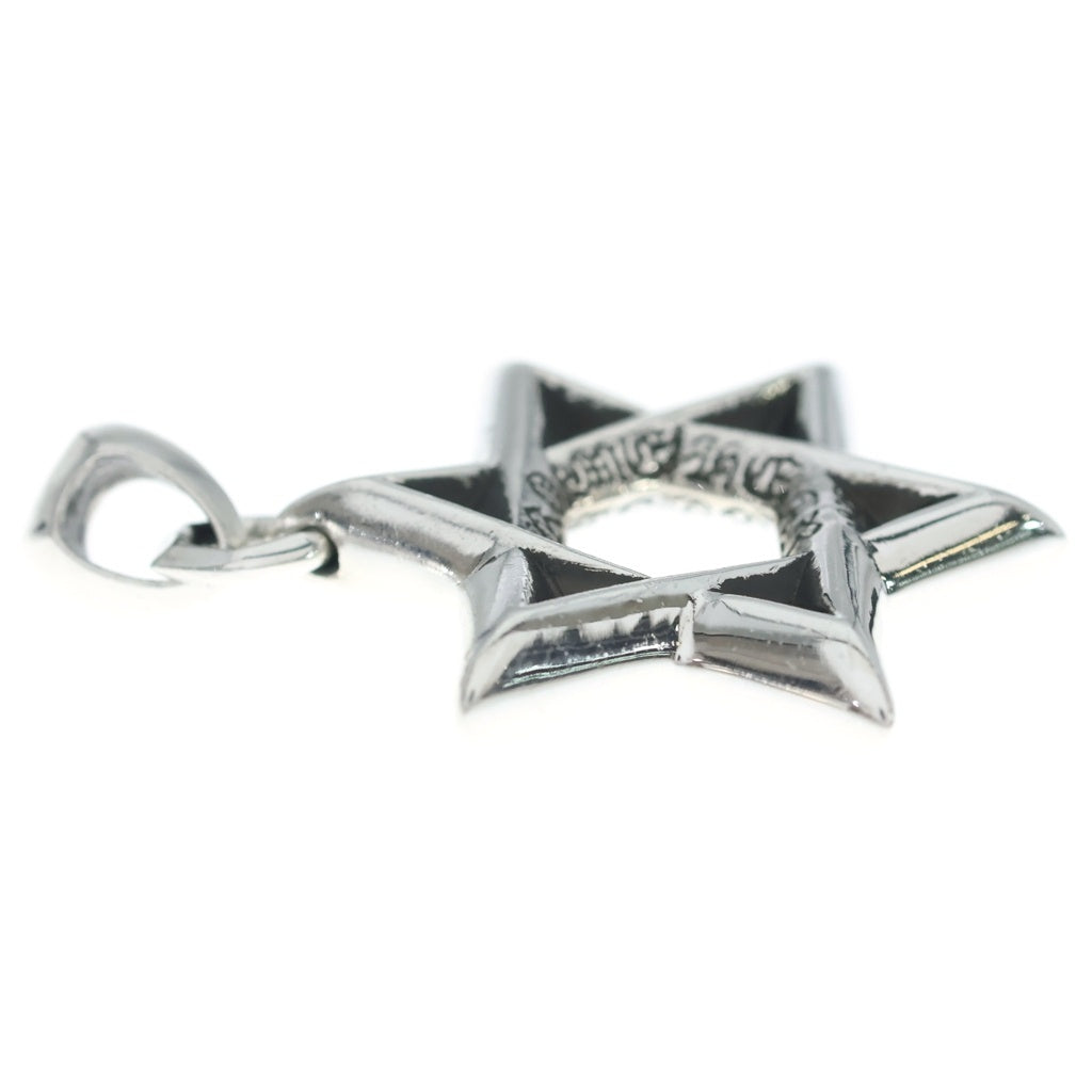 CHROME HEARTS(クロムハーツ) STAR OF DAVID PENDANT LG ラージ スターオブダビデ ペンダントトップ シルバー BCA317