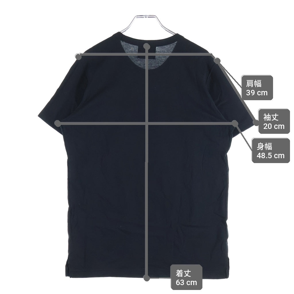 mastermind JAPAN(マスターマインドジャパン) ×ローリングストーンズ シアターエイト スパンコール ロゴ エンブロイダリー 半袖Tシャツ 8MR-TS01-C