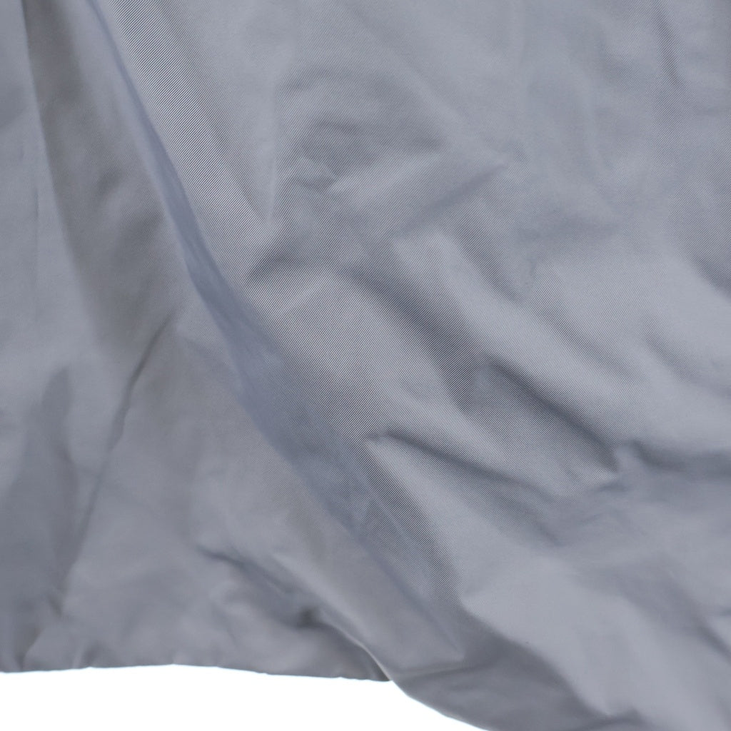 NO BRAND(ノーブランド) MOORER ムーレー 22SS MORANDI KM1 ICE 48 モランディ アイス ナイロン スタンドカラー トレンチコート グレー レディース