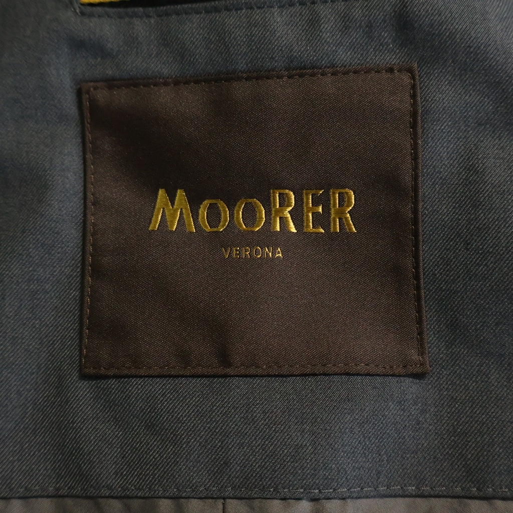 NO BRAND(ノーブランド) MOORER ムーレー 22SS MORANDI KM1 ICE 48 モランディ アイス ナイロン スタンドカラー トレンチコート グレー レディース