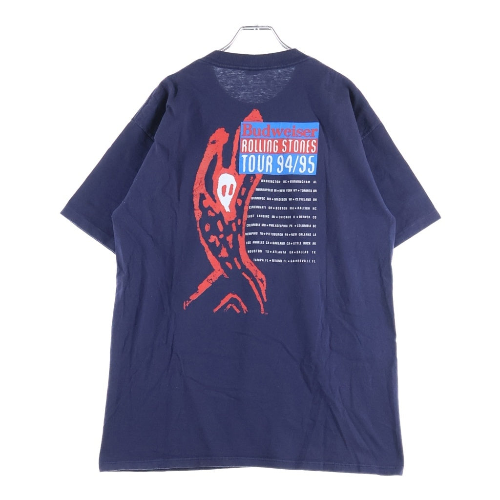 VINTAGE(ヴィンテージ) 90S VINTAGE THE ROLLING STONES 1994 VOODOO LOUNGE MEMBER TEE ヴィンテージ USA製 ブロッカム メンバープリント クルーネックTシャツ 半袖 カットソー ブラック