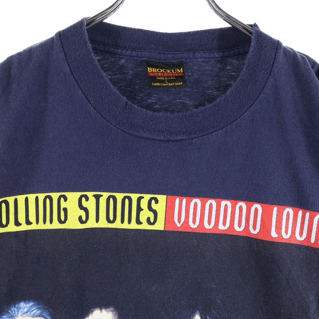VINTAGE(ヴィンテージ) 90S VINTAGE THE ROLLING STONES 1994 VOODOO LOUNGE MEMBER TEE ヴィンテージ USA製 ブロッカム メンバープリント クルーネックTシャツ 半袖 カットソー ブラック