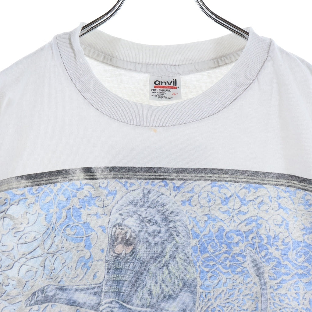 VINTAGE(ヴィンテージ) 90S VINTAGE THE ROLLING STONES Bridjes to Babylon World Tour ヴィンテージ ローリングストーンズ 両面プリント クルーネックTシャツ 半袖 カットソー ホワイト