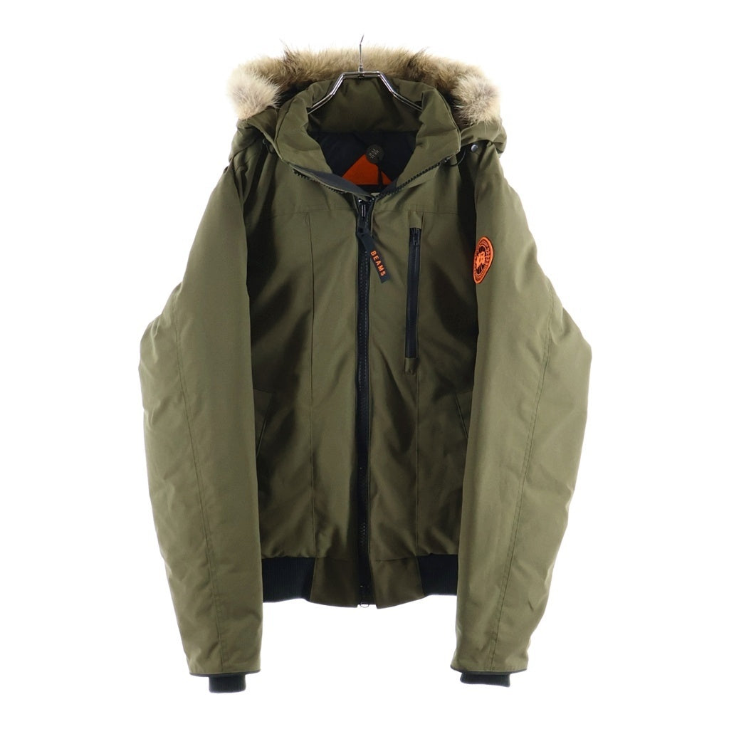 CANADA GOOSE(カナダグース) 21AW ×BEAMS Borden Bomber Jacket 45周年記念 ビームス ボーデン ボンバージャケット カーキ 7968MJB