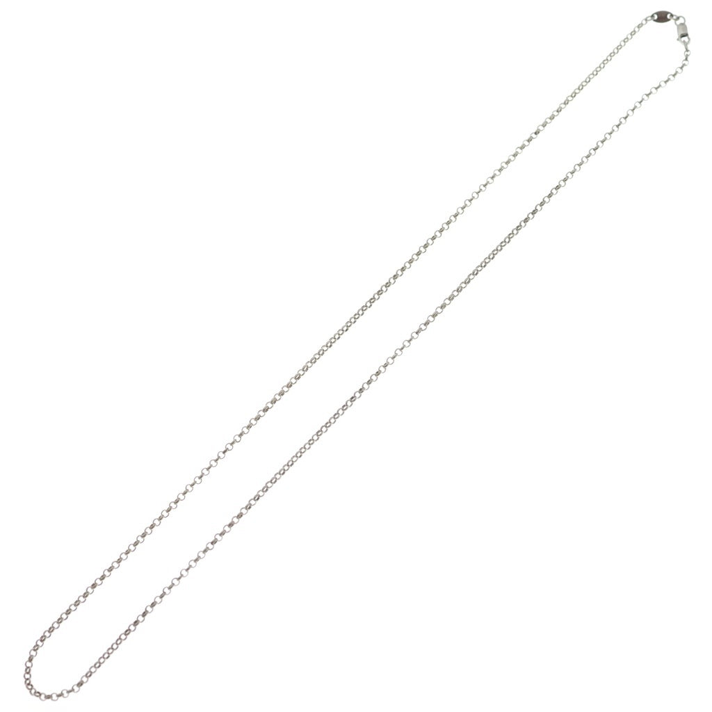 CHROME HEARTS(クロムハーツ) NECKCHAIN R20 ロールチェーンネックレス 20inch シルバー BCA084 レディース