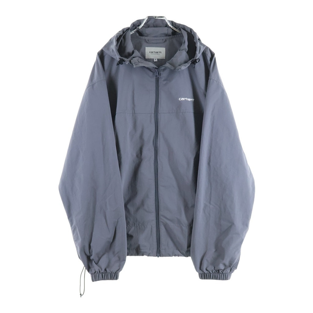 Carhartt WIP(カーハート ダブリューアイピー) SWIZZLE WINDBREAKER スウィズル ウィンドブレーカー フーデッド ナイロンジャケット グレー A241005
