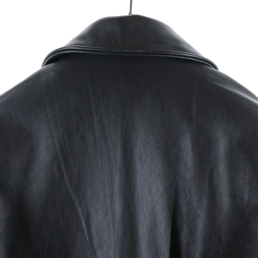 SCHOTT(ショット) 642 SINGLE RIDERSE JACKET レザー シングルライダース トラッカージャケット ブラック