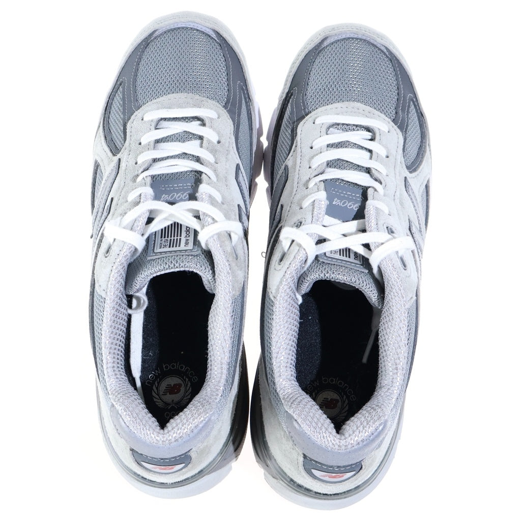 New Balance(ニューバランス) スウェードメッシュ ローカットスニーカー グレー US9.5/27.5cm U990GR4