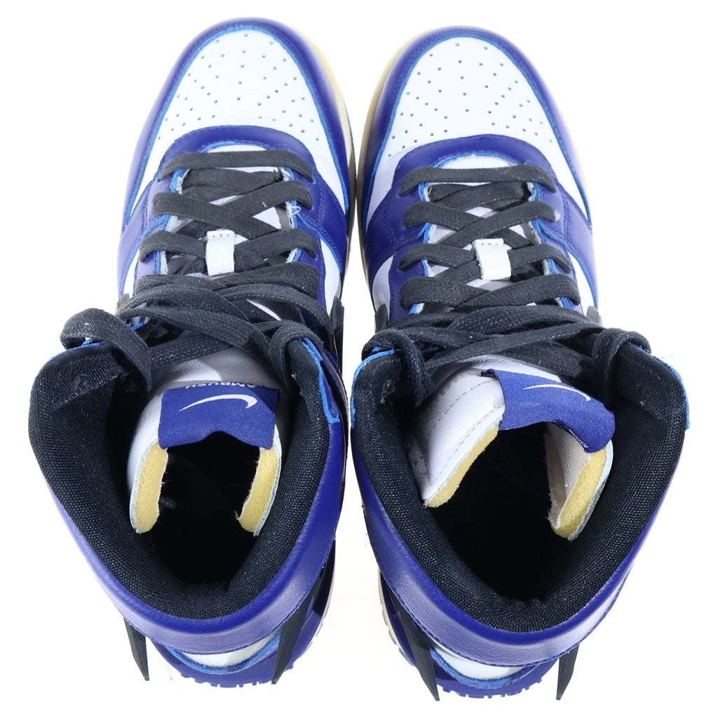 NIKE(ナイキ) ×AMBUSH DUNK HIGH DEEP ROYAL アンブッシュ ダンク ディープロイヤル ハイカットスニーカー レディース ブルー/ホワイト US6.5/24.5cm CU7544-400