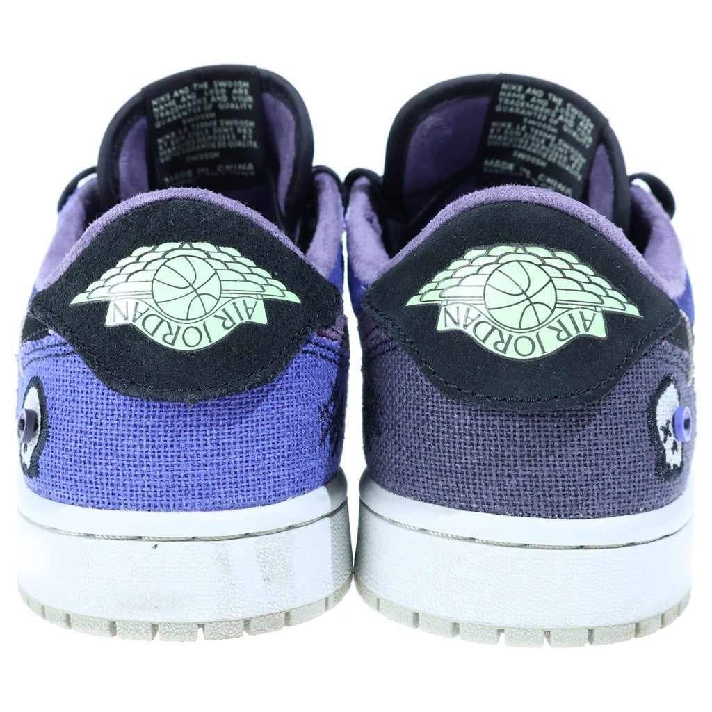 NIKE(ナイキ) ×ZION WILLIAMSON AIR JORDAN 1 RETRO LOW OG ザイオン・ウィリアムソン エアジョーダン1 ローカットスニーカー ブルー/パープル US8.5/26.5cm IH2309-500