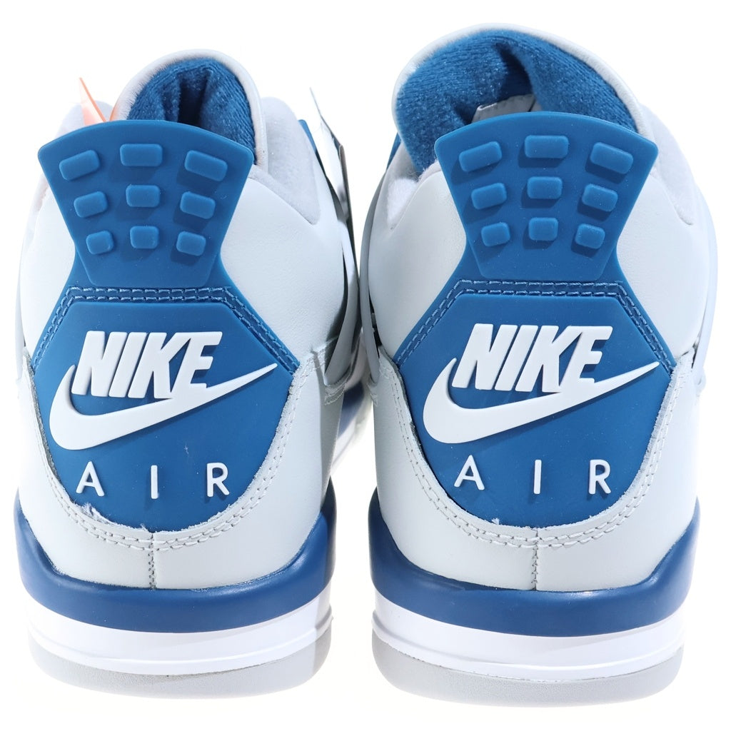 NIKE(ナイキ) AIR JORDAN 4 RETRO INDUSTRIAL BLUE エアジョーダン4 レトロ インダストリアルブルー ハイカットスニーカー ホワイト/ブルー US9.5/27.5cm FV5029-141