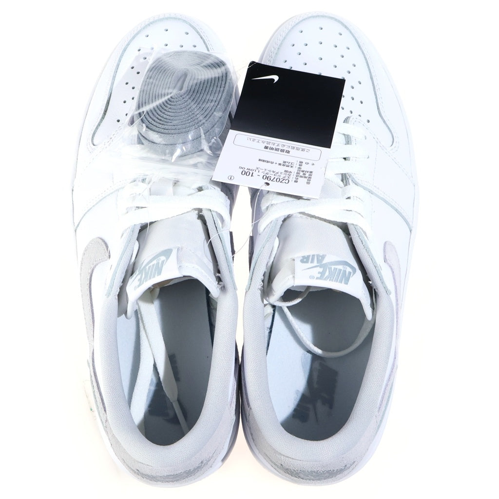 NIKE(ナイキ) AIR JORDAN LOW OG エアジョーダン 1 ローカットスニーカー ホワイト US9.5/27.5cm CZ0790-100
