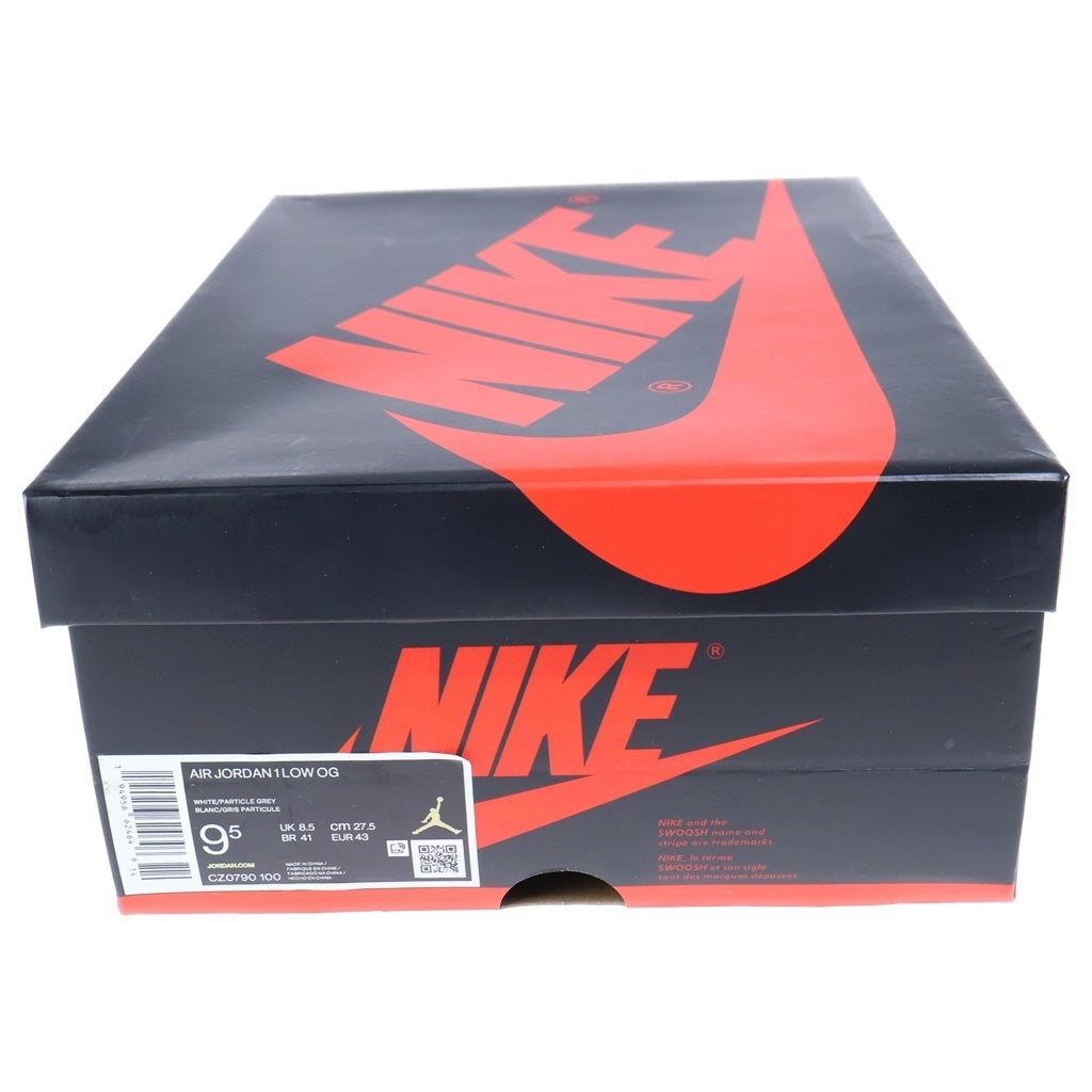 NIKE(ナイキ) AIR JORDAN LOW OG エアジョーダン 1 ローカットスニーカー ホワイト US9.5/27.5cm CZ0790-100