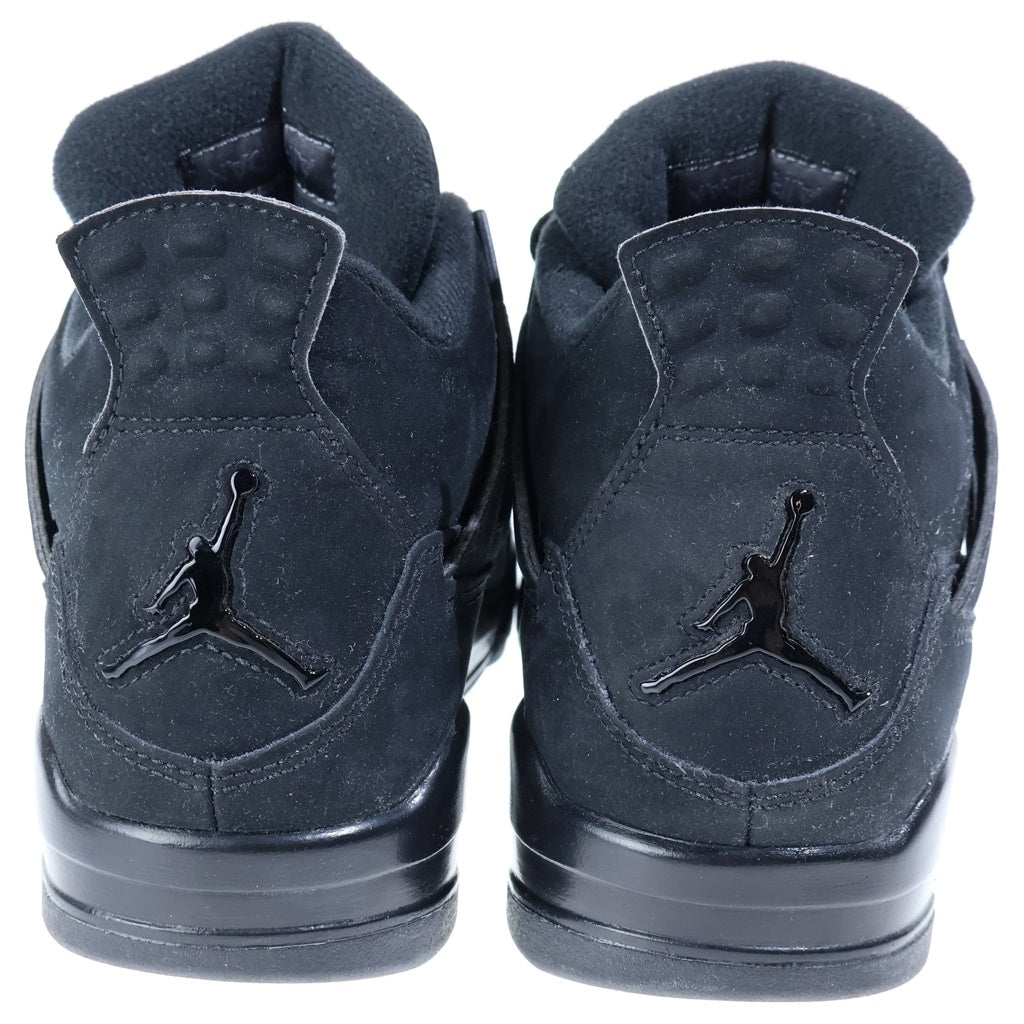 NIKE(ナイキ) AIR JORDAN 4 BLACK CAT ジョーダン4 ブラックキャット ハイカットスニーカー ブラック US9/27cm CU1110-010