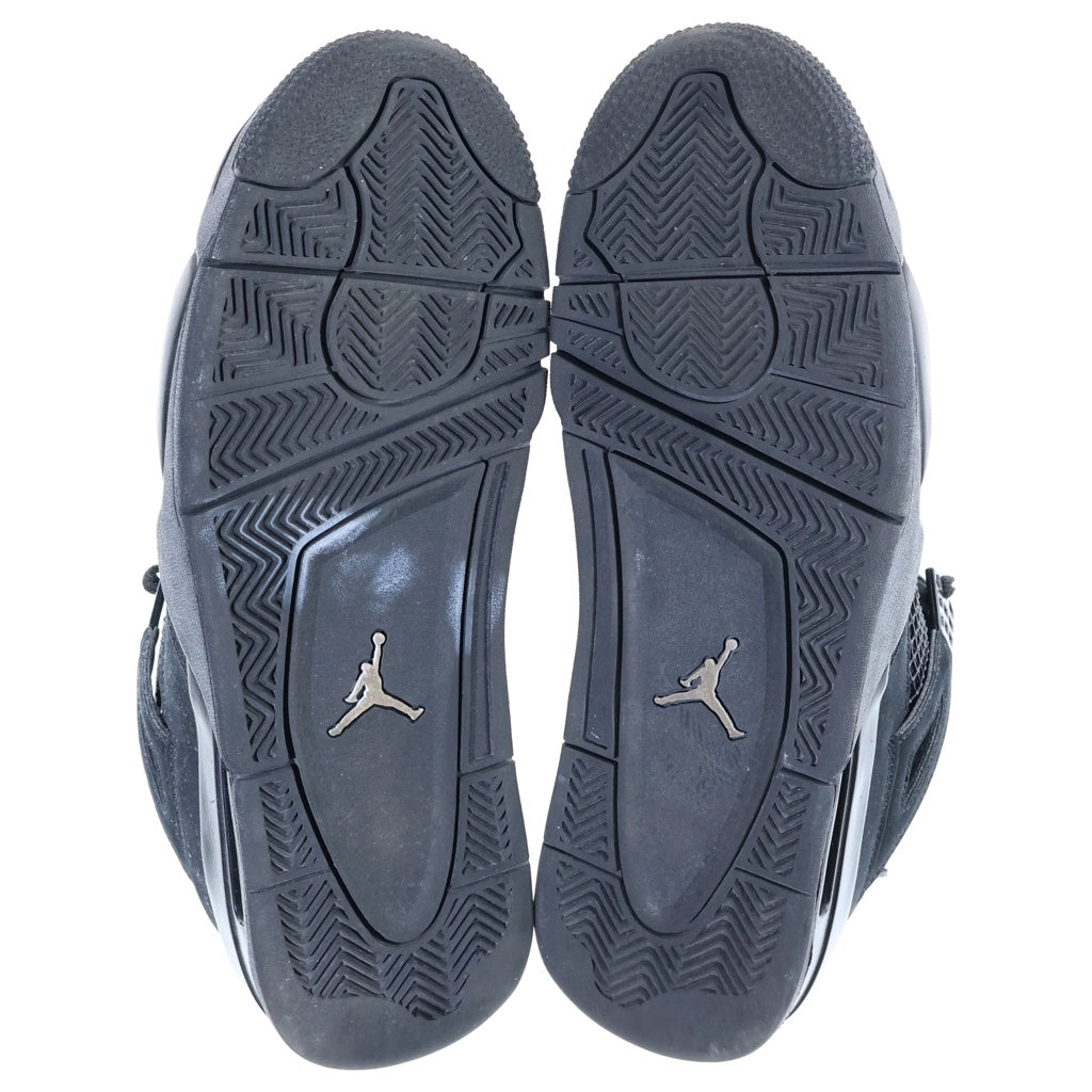 NIKE(ナイキ) AIR JORDAN 4 BLACK CAT ジョーダン4 ブラックキャット ハイカットスニーカー ブラック US9/27cm CU1110-010