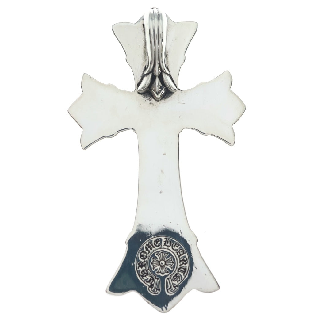 CHROME HEARTS(クロムハーツ) DBL CH CRS LG ラージ ダブルCHクロスペンダントトップ シルバー BCA246