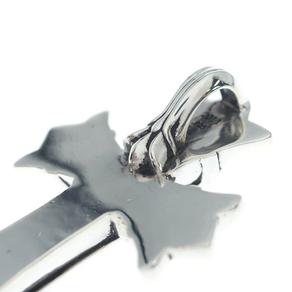 CHROME HEARTS(クロムハーツ) DBL CH CRS LG ラージ ダブルCHクロスペンダントトップ シルバー BCA246