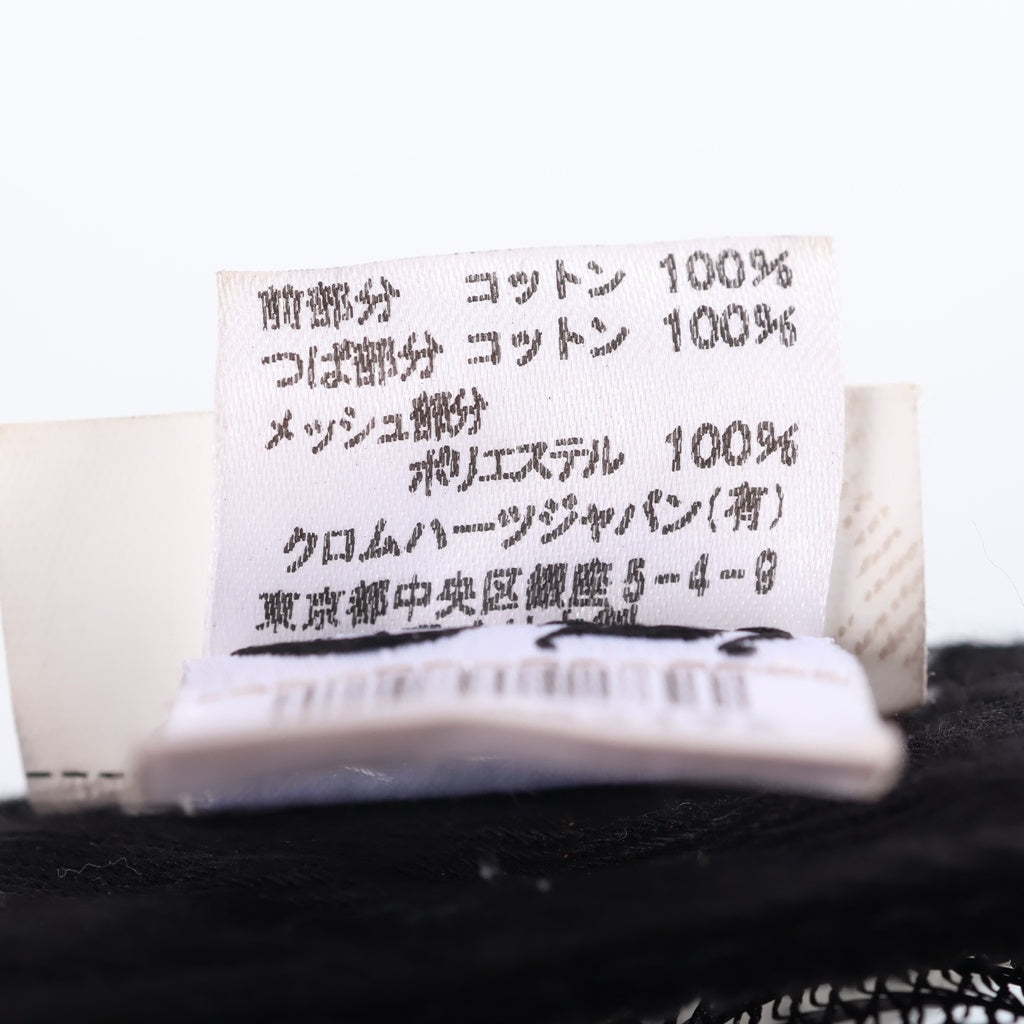 CHROME HEARTS(クロムハーツ) TRUCKER CAP トラッカー メッシュキャップ CHパッチ クロスボール 帽子 ブラック