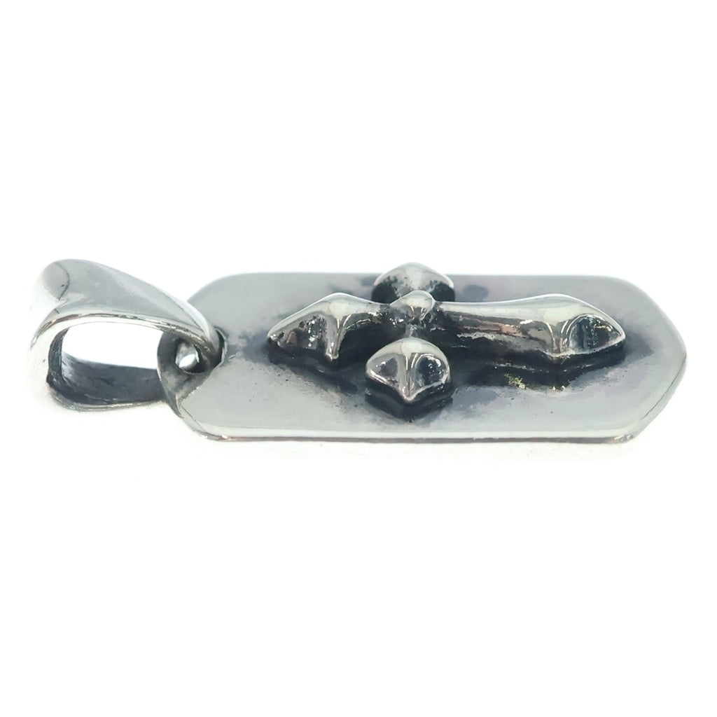 Travis Walker(トラヴィスワーカー) STRETCH DOG TAG WITH 1 SILVER SMALL ARROW CROSS スモール ストレッチ アロークロス ドックタグ ペンダントトップ シルバー DTS040-SV-S-AC