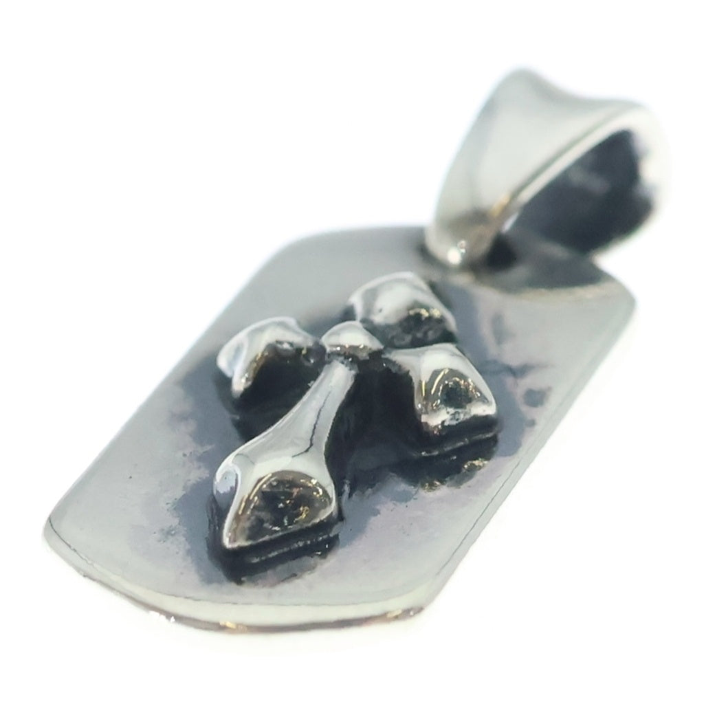 Travis Walker(トラヴィスワーカー) STRETCH DOG TAG WITH 1 SILVER SMALL ARROW CROSS スモール ストレッチ アロークロス ドックタグ ペンダントトップ シルバー DTS040-SV-S-AC