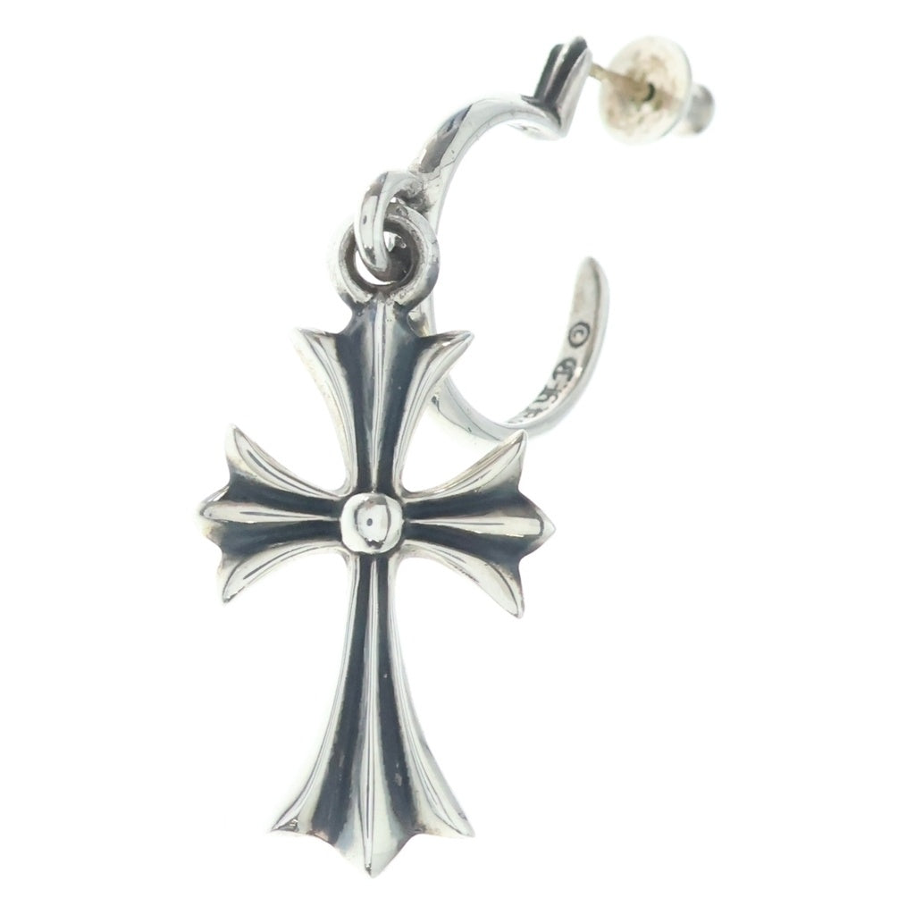 CHROME HEARTS(クロムハーツ) TINY CH CROSS タイニーCHクロス フープピアス シルバー BCA115