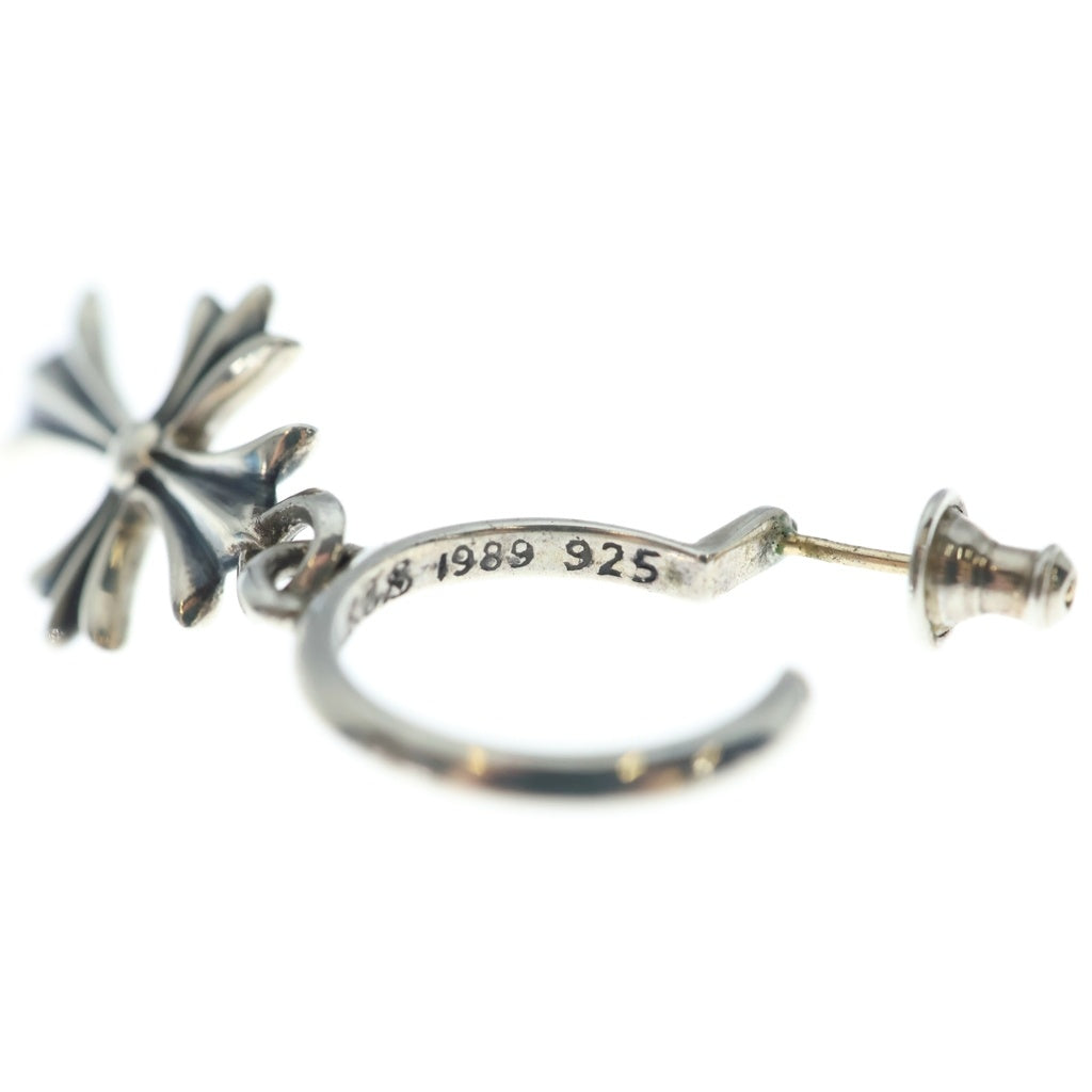 CHROME HEARTS(クロムハーツ) TINY CH CROSS タイニーCHクロス フープピアス シルバー BCA115