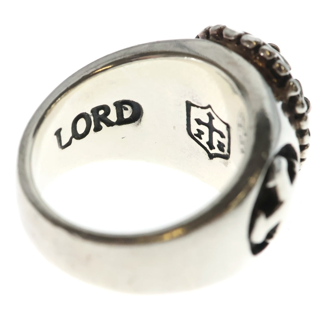 LORD CAMELOT(ロードキャメロット) クロス・フローリー ガーネット リング シルバー LC 803 MA SVOXD GNT