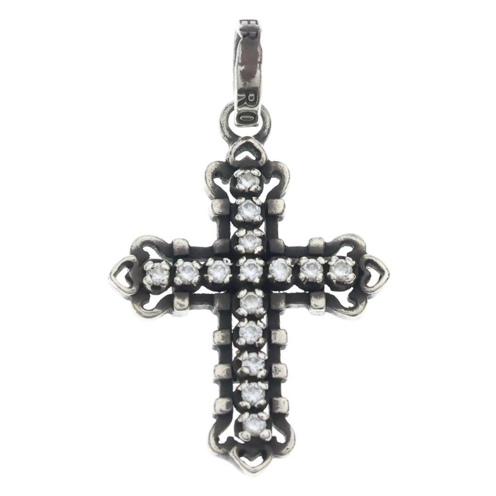 ROYAL ORDER(ロイヤルオーダー) SMALL CONSORT CROSS スモールコンソート クロス ジルコニア ペンダントトップ シルバー