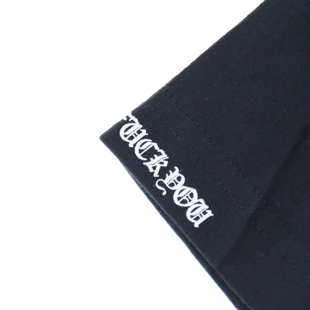CHROME HEARTS(クロムハーツ) OLD BACK CEMETERY S/S TEE オールド バックセメタリークロスプリント クルーネック 半袖Tシャツ カットソー ブラック
