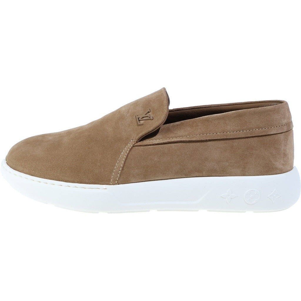 LOUIS VUITTON(ルイヴィトン) 23AW LV PACIFIC LOAFER パシフィックライン スエードレザー ローファー スリッポン ブラウン DI0273 1ACFAI