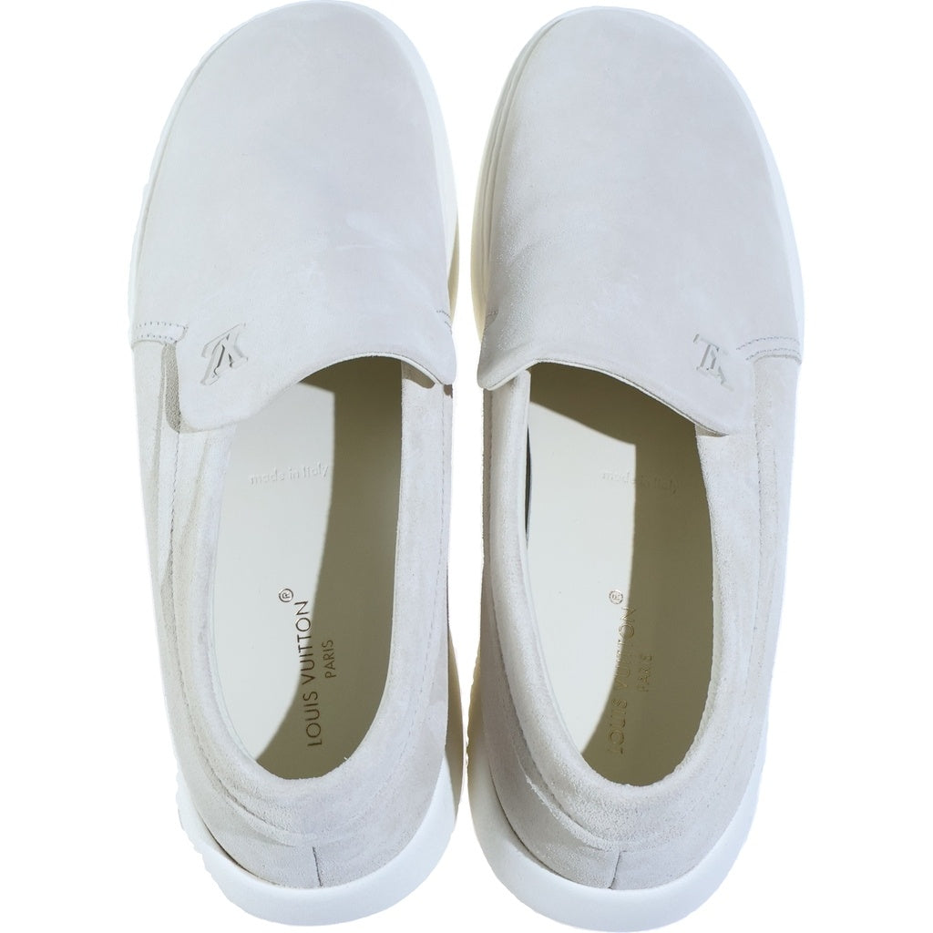 LOUIS VUITTON(ルイヴィトン) 23AW LV PACIFIC LOAFER パシフィックライン スエードレザー ローファー スリッポン グレー DI0273 1ACF9O