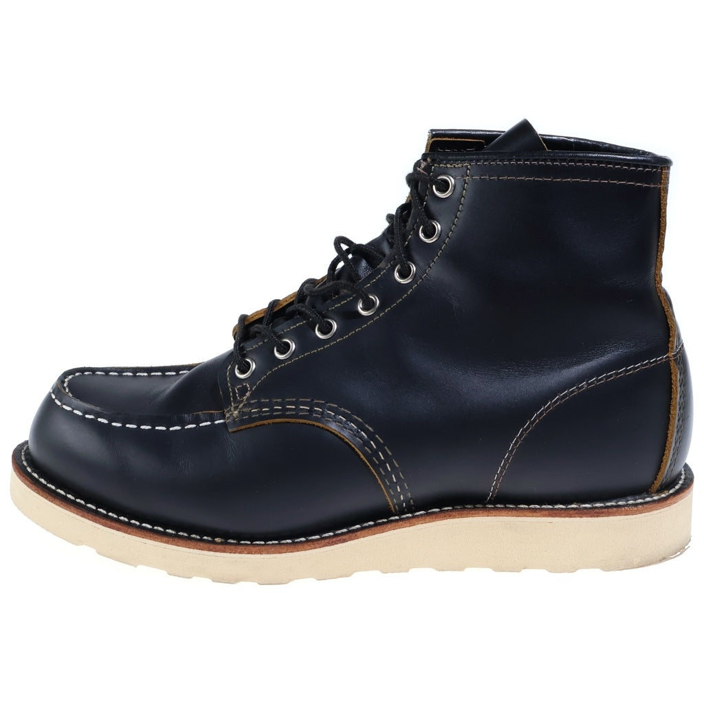 RED WING(レッド ウイング) IRISH SETTER BOOTS アイリッシュセッター モックトゥ レザー レースアップ ワークブーツ ブラック 9874
