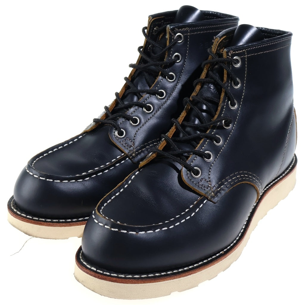 RED WING(レッド ウイング) IRISH SETTER BOOTS アイリッシュセッター モックトゥ レザー レースアップ ワークブーツ ブラック 9874