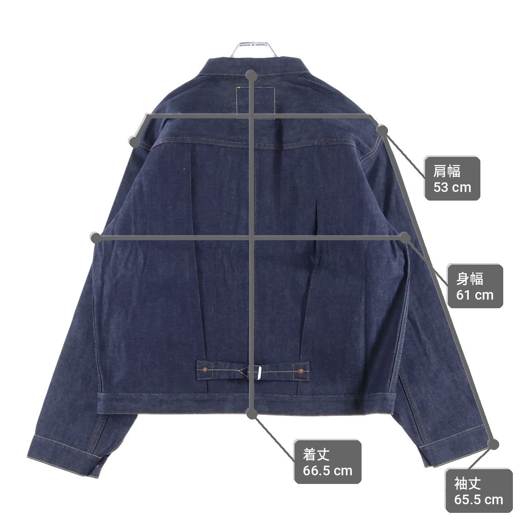 Levi's(リーバイス) 506XXE 1936 TYPE I JACKET ボタン裏3015 日本製 シンチバック付 1936年復刻 タイプI リジッド デニムトラッカージャケット インディゴ 70506-0028