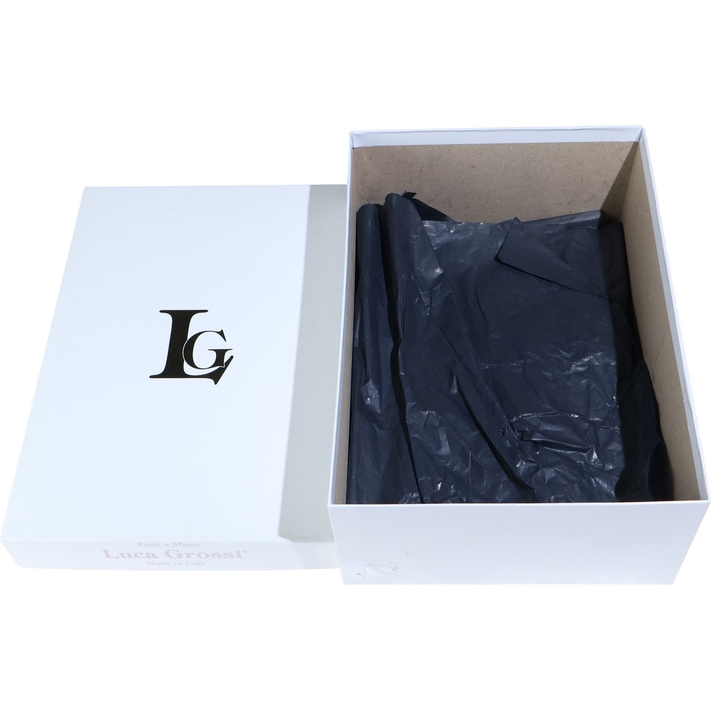 NO BRAND(ノーブランド) Luca Grossi ルカグロッシ 厚底 タッセル チェーンローファー レディース ブラック K050M-UA