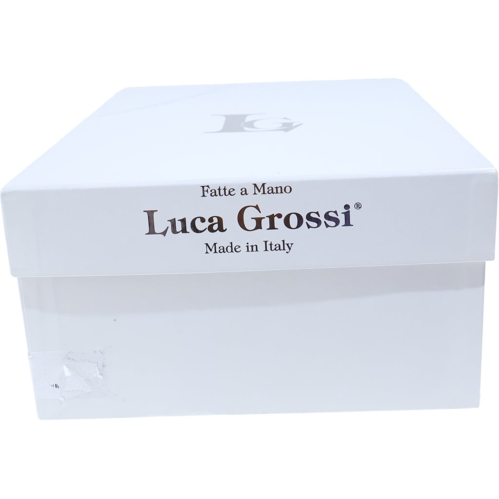 NO BRAND(ノーブランド) Luca Grossi ルカグロッシ 厚底 タッセル チェーンローファー レディース ブラック K050M-UA
