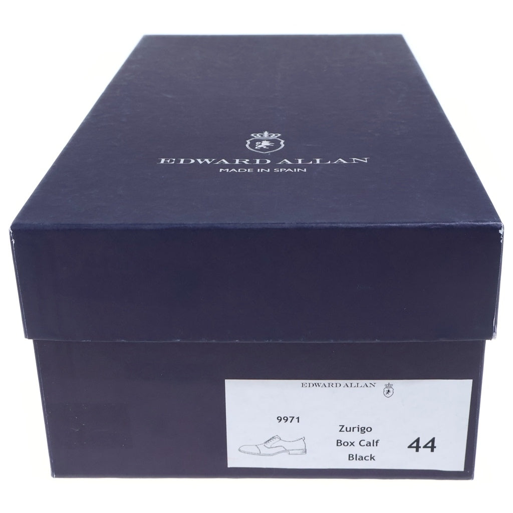 NO BRAND(ノーブランド) EDWARD ALLAN エドワードアレン ストレートチップ レースアップ レザーシューズ ブラック 9971