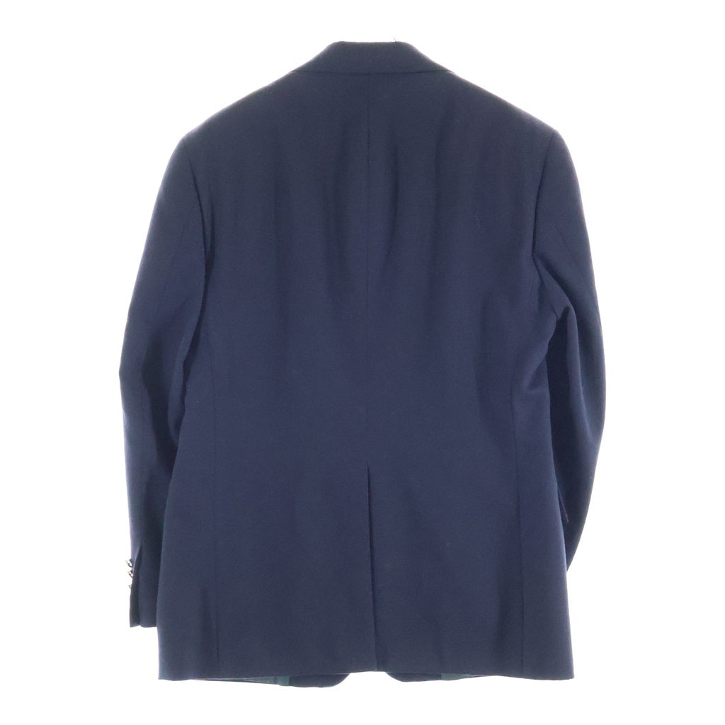 POLO RALPH LAUREN(ポロラルフローレン) 90S VINTAGE USA製 ヴィンテージ 金ボタン ウールフランネル3Bテーラードジャケット 紺ブレザー ネイビー